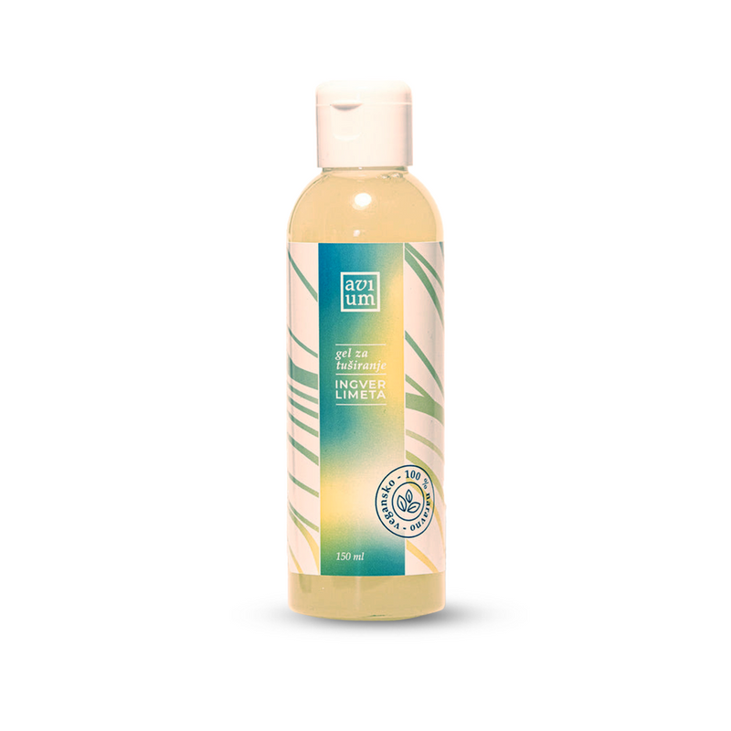 Prírodný sprchový gél Ginger Lime